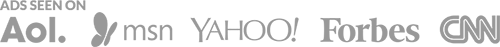 As seen on AOL, MSN, Yahoo, Forbes, and CNN